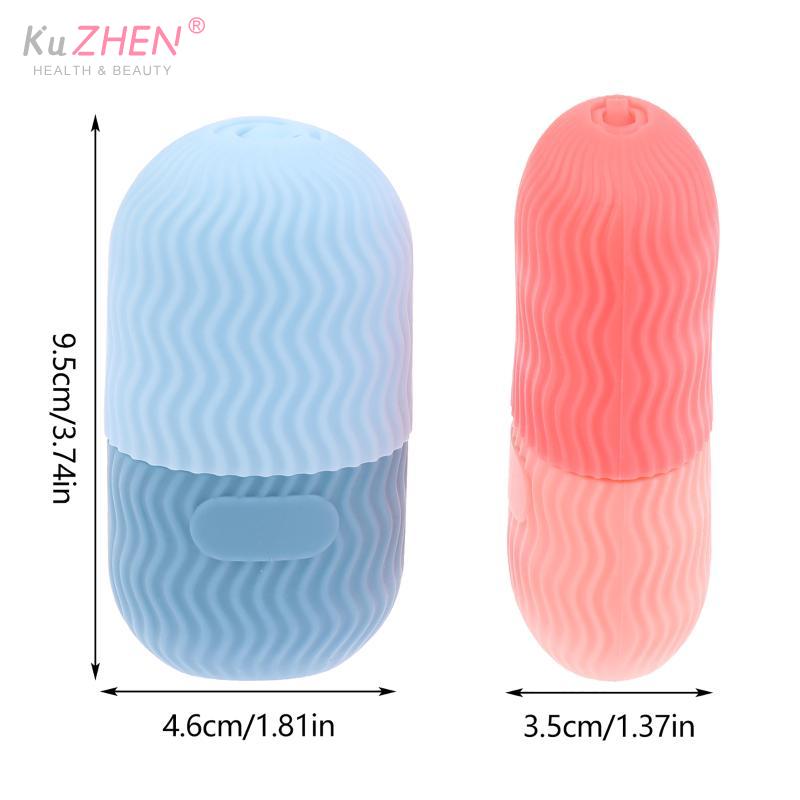 1PC Silicone Ice Cube Mold Ice Roller Massager Mold For Facial Ice Pack Skincare Tools Eliminating Eye Bag Reusable And Soothing