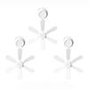 3Pcs Adjustable Suction Cup Air Conditioning Ventilator Air Conditioner Windshield  Bedroom
