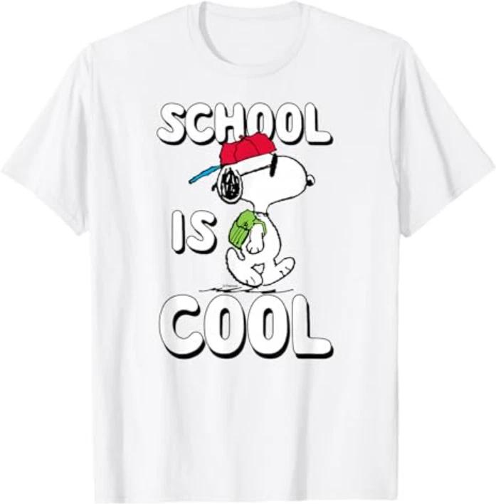 Peanuts - Snoopy School is Cool T-Shirt 2XL