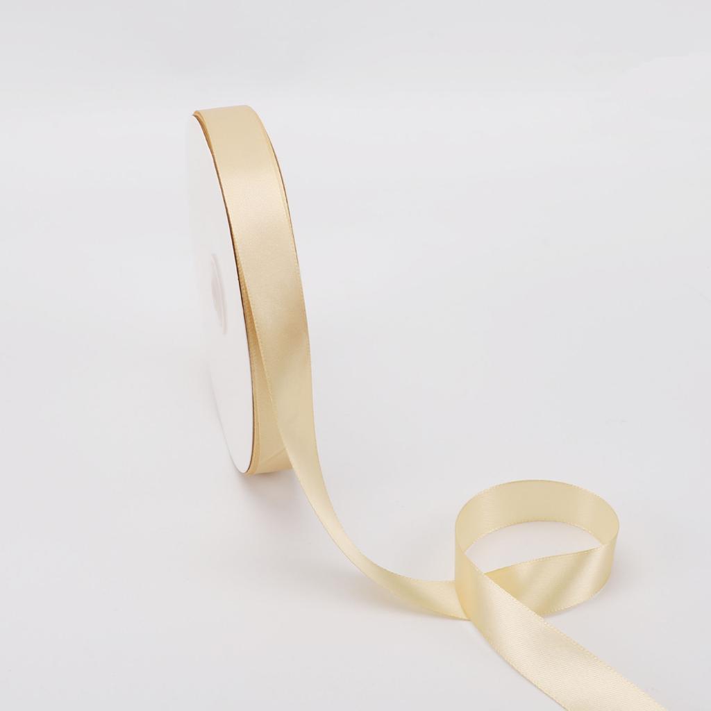 Solid Color Polyester Satin Ribbon 2cmx100Yards for Birthday Gift Wrapping Bakery Flower Arrangements-Durable Woven Bow Tying
