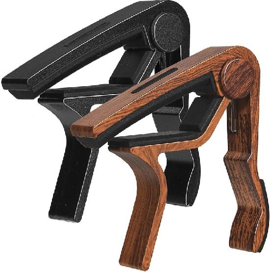 Capo Guitar Capo with Pick Holder for Acoustic and Electric Guitar, Ukelele, Bass, Banjo Rosewood
