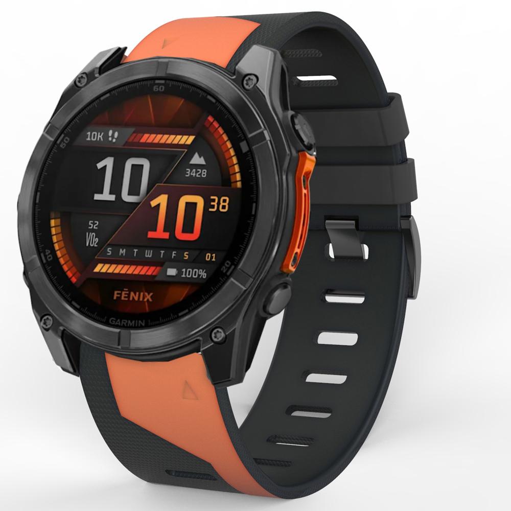 26MM 22MM Sport Wristband For Garmin Fenix 7 7X 5 5X Plus 6 6X Pro/935 945/Tactix/Enduro 3 QuickFit Silicone Watch Strap Fenix 8