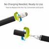 Universal Metal Touch Screen Pen Capacitive Screen 2 in 1 Capacitive Tablet Stylus Drawing Tablet Pens Smart Phone
