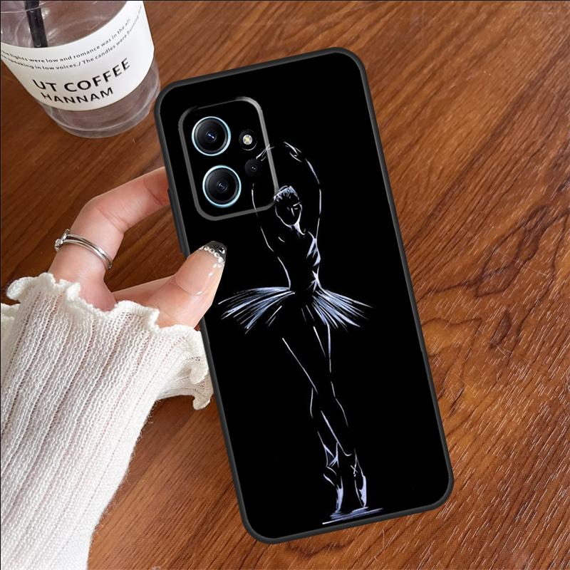 Ballet Ballerina Dancer Case For Xiaomi Redmi 13C 14C 10C 12C Redmi Note 14 12 11 9 10 13 Pro 9S 10S 11S 12S Cover