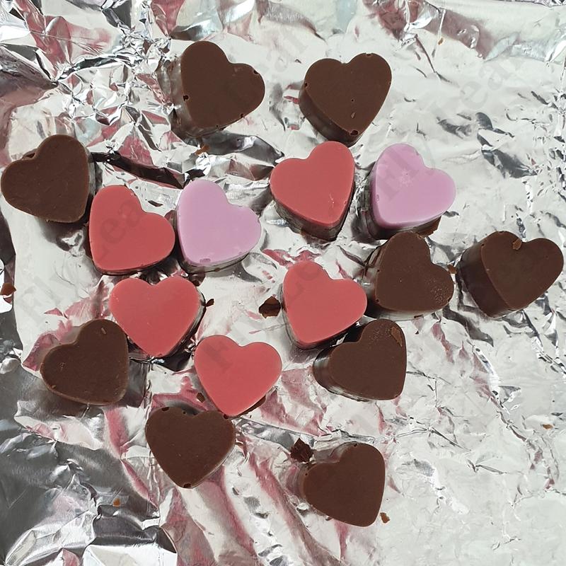 30-58 Chocolate Mould Handmade Candy Jelly Pudding Mold Flower Heart Shape Silicone Moulds Baking Tool