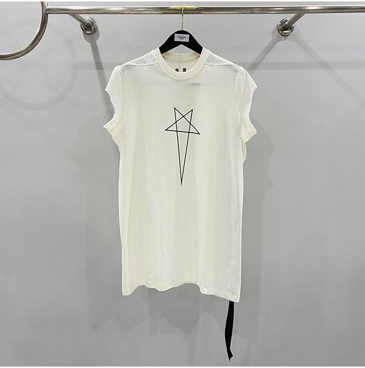 

Летняя унисекс футболка свободного кроя с принтом звезд и лентами Medium грязно-белый