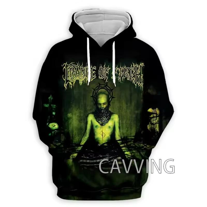 

Модні чоловічі 3D-принт Cradle Filth Толстовки з капюшоном Толстовка Harajuku Толстовка Толстовка Топи Одяг 4XL