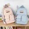 Schoolbag Korean version Japanese high-quality junior high school students multi-pocket schoolbag large capacity ins college girls backpack