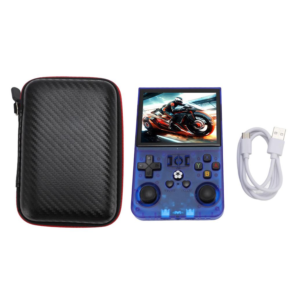 R36PRO Handheld Game Console 3.5 Inch IPS Screen 640x480 Open Source Game Player 4000mAh Battery