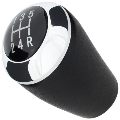 Mazda 3 06-12 Gear Shift Knob BLACK + CHROME 5 SPEED