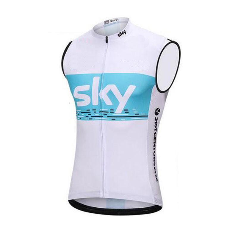 Mens Sleeveless Cycling Vest Slim Fit Mountain Road Bike Jersey Breathable Quick Dry