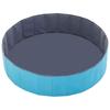 BIRLD Play Circle Folding Indoor Kids Child Ball Pool PLAYPEN BALL POOL 120CM Playpen Easy Storage With Bag (blue)