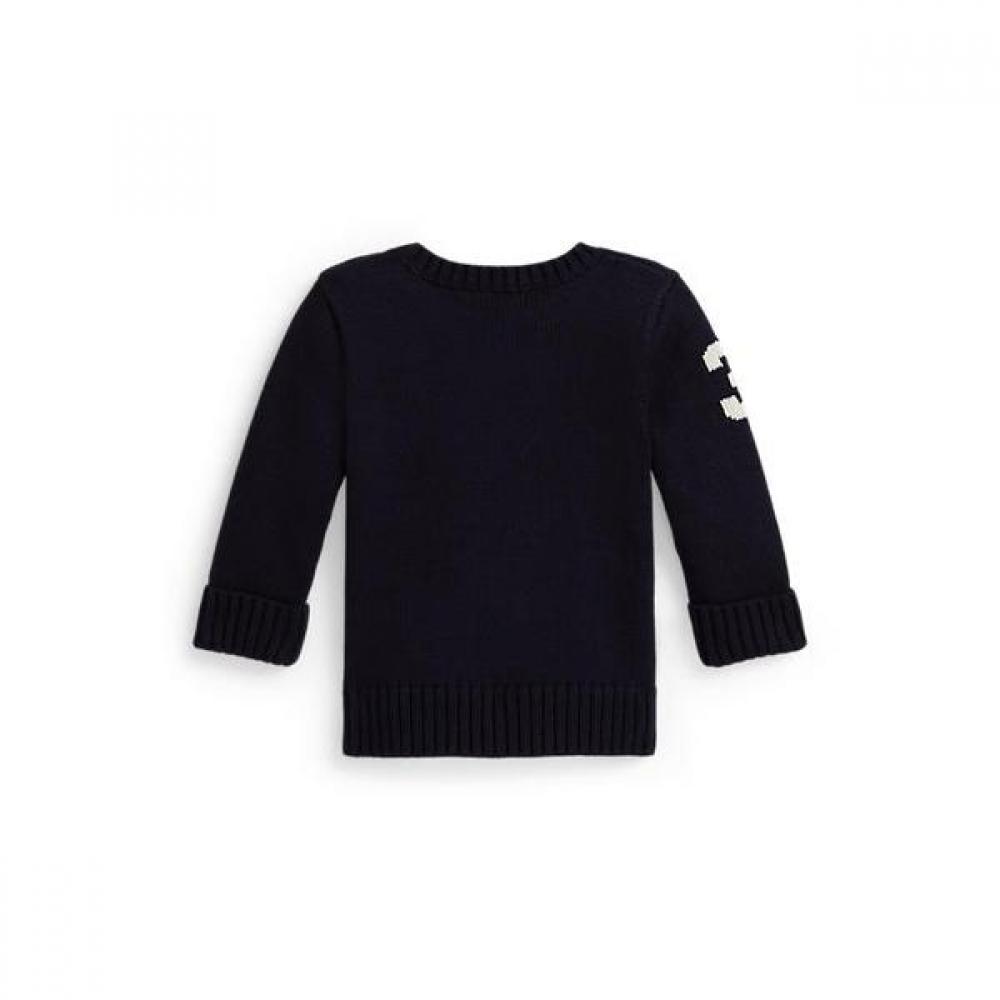 Polo Ralph Lauren Baby Boy Polo Bear Crewneck Sweater