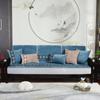 Chinese Style Sofa Cover All-Inclusive Non-Slip Cover Four Seasons Universal Sofa Stool Solid Wood Sofa Cushion Full Covered Cushion Cushion
