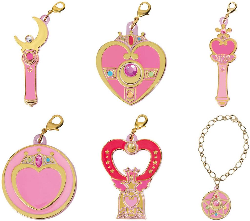 Sailor Moon Milky Pop Clear Charm of [Set 6]