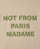 DROLE DE MONSIEUR Le T-Shirt Slogan Ml - Brown