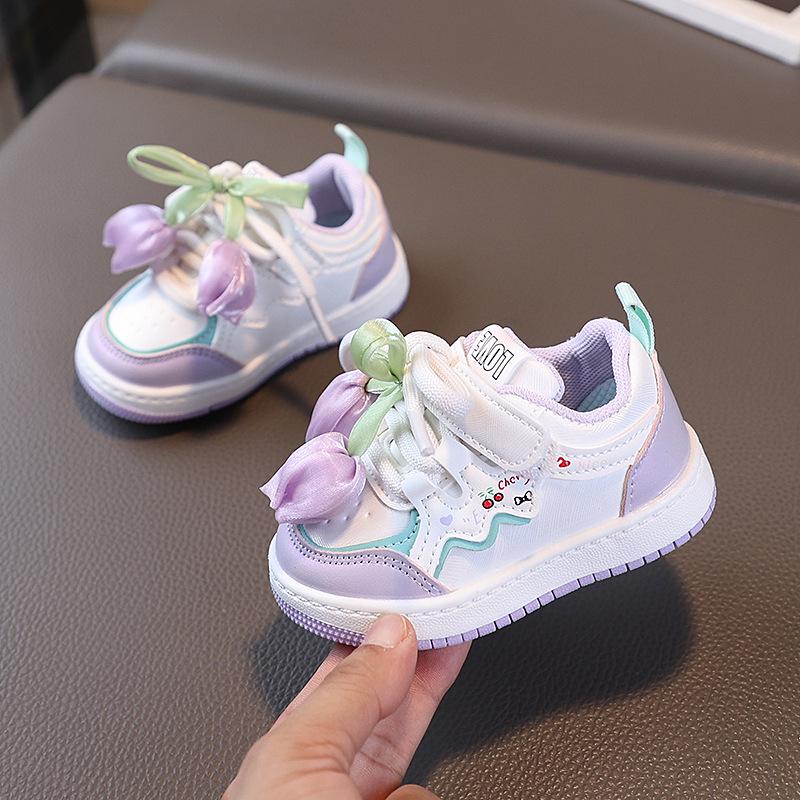 

Autumn 2025 Girls Soft Sole Non-slip Canvas Flower Shoes - Versatile Fashion for Walking 17-21 (Set of 5)