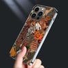 Halloween Fall Art Witch Cat Phone Case For Iphone 16E 15 Pro 14 Plus 17E 16 17 Pro Max Air 11 12 13 Mini Shockproof Capa Cut