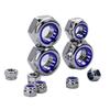 High Strength Nylon Locknuts Corrosion Resistant Full-Thread Anti-Lock Nuts  Electrical Maintenance