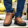 Large Size Men's Genuine Leather Shoes Slip On Shoes 39-48