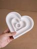 DIY Geometry Star Candle Holder Silicone Mold DIY Simple Heart Candlestick Concrete Mould Gypsum Resin Craft Molds Home Decor