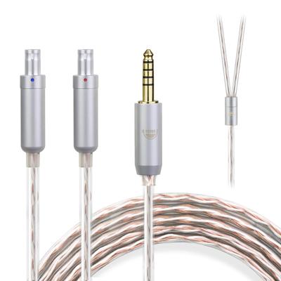 Okcsc JBX kabel pro sluchátka HD800, kompatibilní pro SENNHEISER D1000, délka OFC, sluchátka/sluchátka HD800S, HD820, 4žilový, 1,5 m, 4,4 mm
