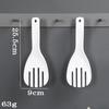 Große antihaftbeschichtete Reisschöpfkelle - Fünf-Finger-Griff, ideal für Restaurants und Kantinen.