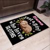 Custom Name Sloth Printed Carpet,Rug for Office Chair Living Room Bedroom Kitchen Room Decor Gifts.