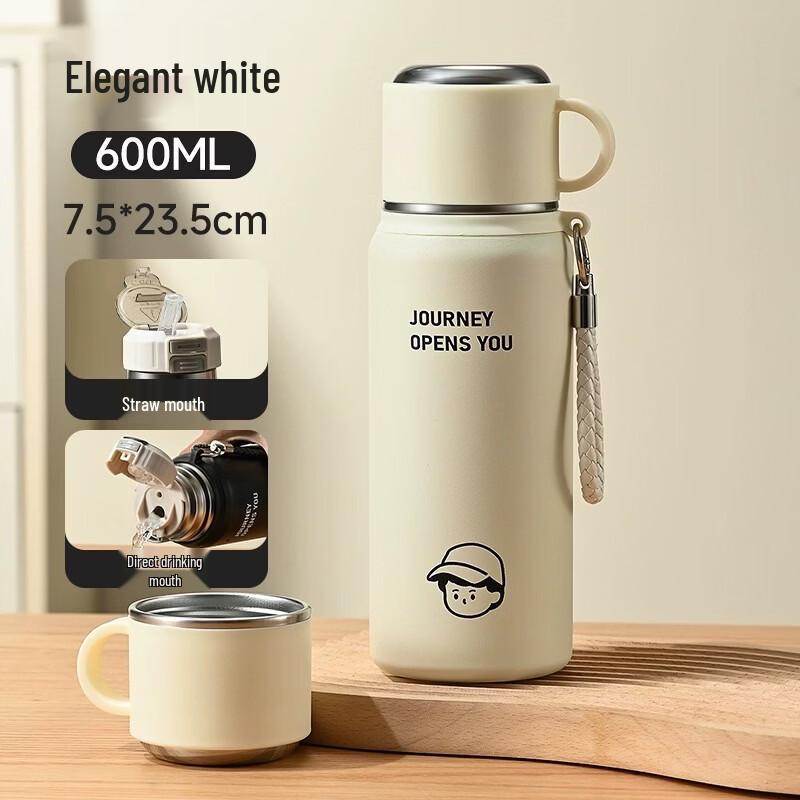 

OLOEY Double-Drink Stainless Steel Insulated Tumbler