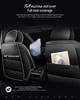 Full-Cover Leather Car Seat Cushion - Ice Silk, Universal Fit, Five Seats