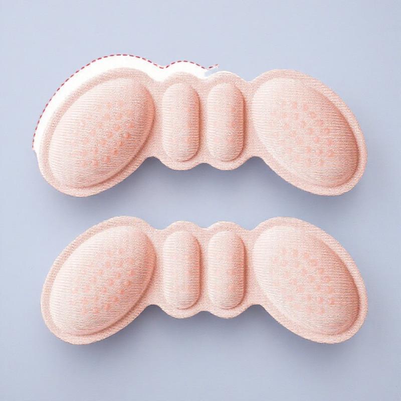 1 Pair High Heel Insoles Adhesive Heel Pads Size Adjustable Liner Grips Protector Anti Friction Inserts
