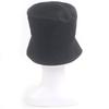 Excellent PRADA hat Triangle logo Re-Nylon black recycled polyamide mens S 2HC137 Used