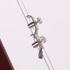 Stainless Steel Erhu Fine Tuners Professional String Adjusters for Clear Sound Easy Accurate Tuning Erhu Accessory