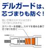 Zebra Mechanical Pencil DelGuard White 0.5 P-MA85-W
