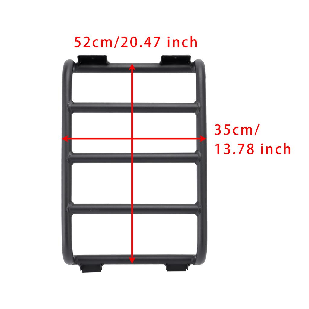 Rear Window Ladder For Jeep Wrangler JL JLU Luggage Ladder Rack 2018-2024