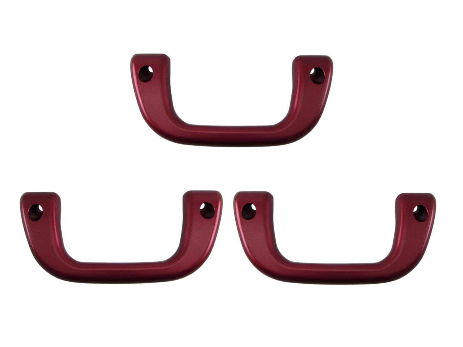 

BRIGHTZ Assist Grips for Hijet Truck Set S Hijet Truck S500P/S510P, Red, 3-Piece [INT-GRIP-006-3PC], S500, S510, 500, 510,