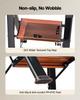 3 Step Ladder, Folding Step Stool with Wide Anti-Slip Pedal and Comfort Handgrip, Lightweight 150 kg Capacity Portable Aluminum Plant Support,