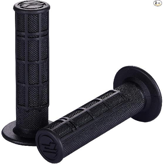 Universal Handlebar Grips Soft Rubber Motorcycle Grip for ATV Thumb Throttle