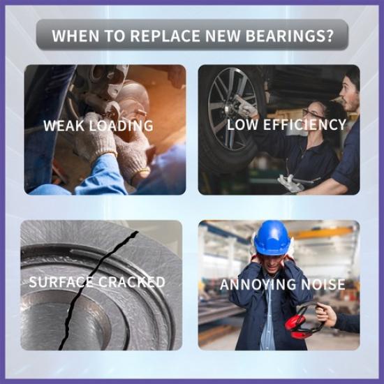 6302ZZ Deep Groove Ball Bearings P4 15x42x13mm Scooter Skateboard Wheel