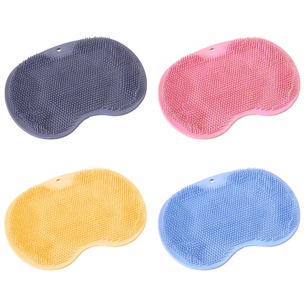 Daily Bathing Back Scrubber Gentle Exfoliating Bath Brush Back Pad Cleaning Reach Comfortable Use Easy To Clean