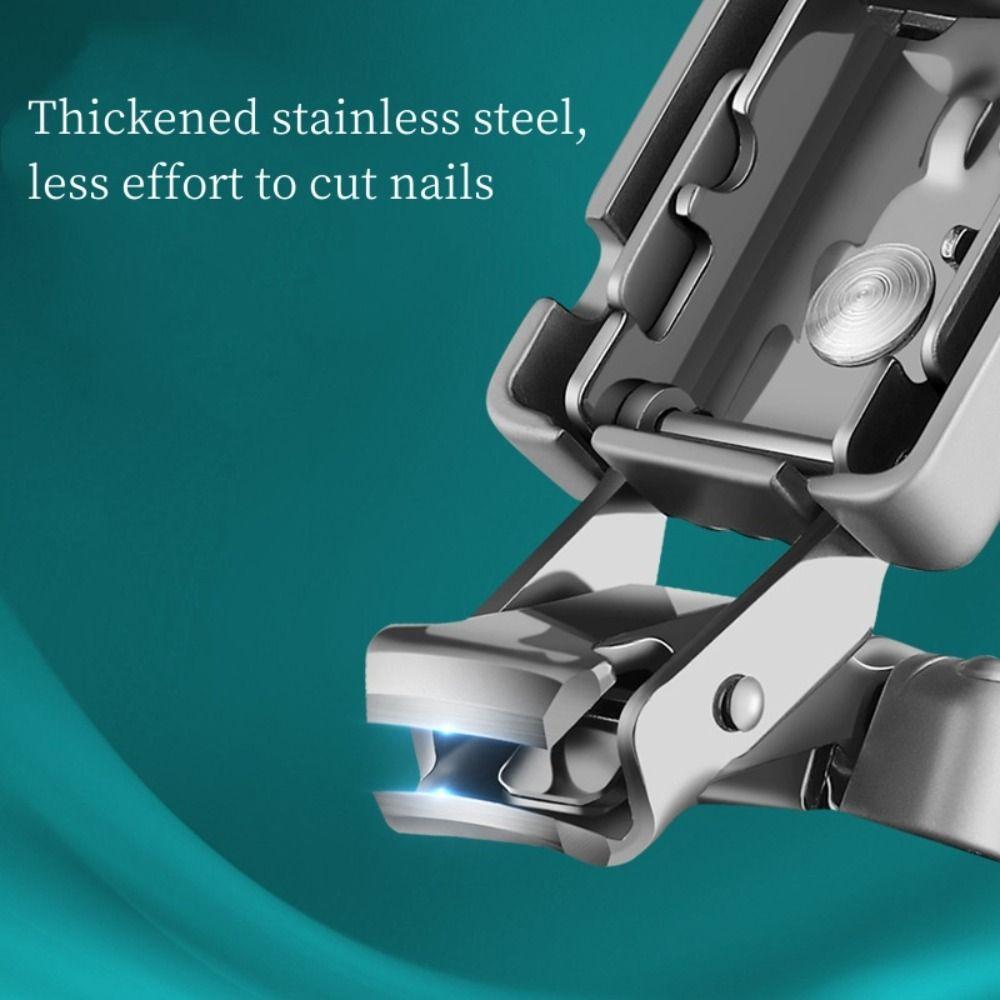 Suitcase Shape Mini Nail Clipper Stainless Steel Manicure Tool Foldable Fingernail Clipper  Men