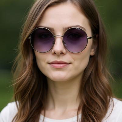 Retro Small Round Sunglasses for Men Glasses UV385 Protection Shades Polarized Circle Sun for Beach