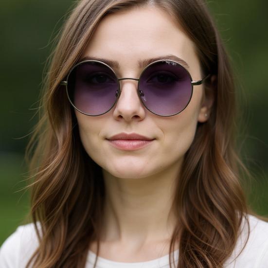 

Retro Small Round Sunglasses for Men Glasses UV385 Protection Shades Polarized Circle Sun for Beach E