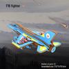 Wooden 3D Airplane Puzzle Educational DIY Toy for Children