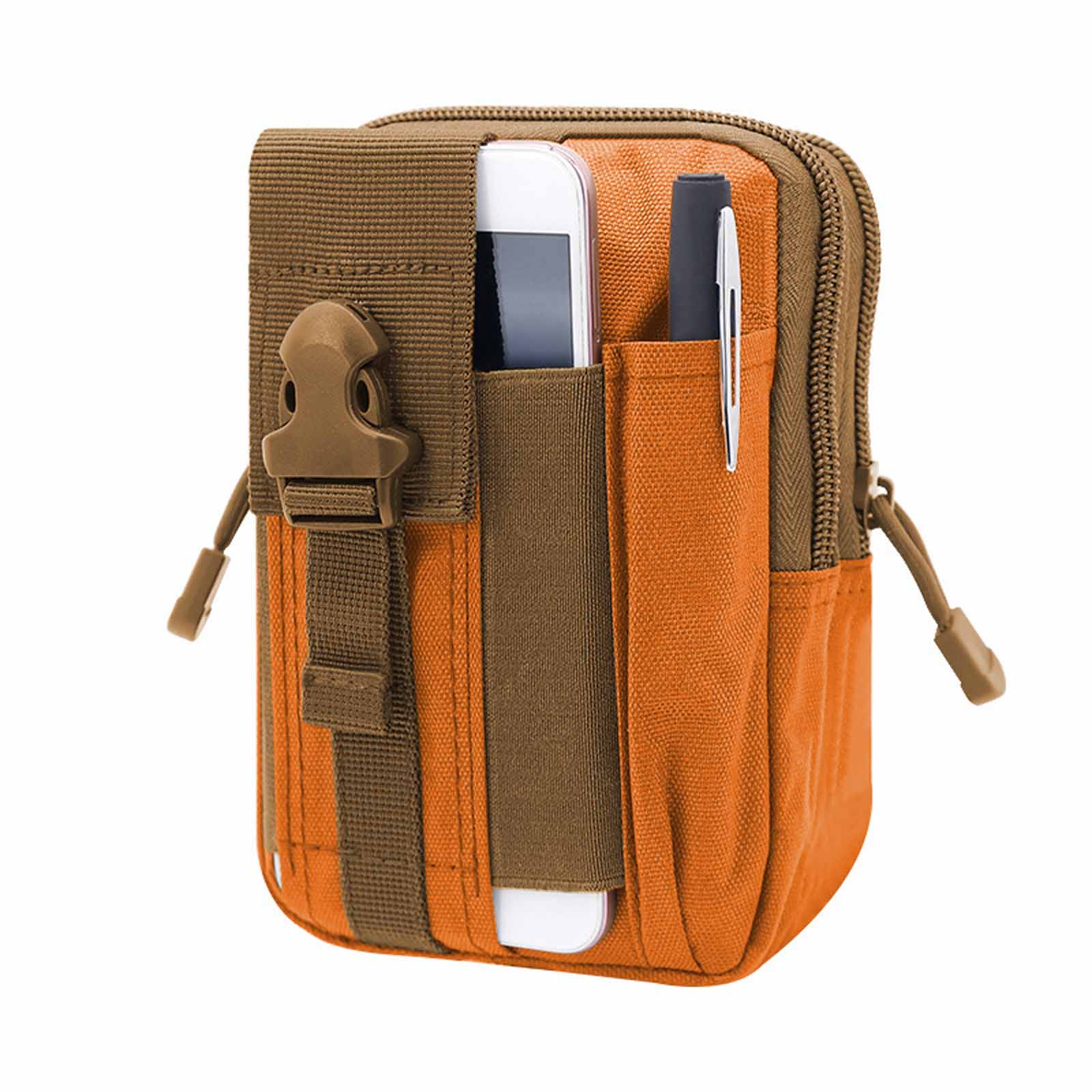 

Поясна сумка для велоспорту, багатофункціональний аксесуар для зберігання для спорту на відкритому повітрі, зносостійка сумка для велосипедного та туристичного спорядження One Size