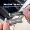 Car Body Sticker Aluminum Alloy Emblem Decoration Auto Stickers For Leapmotor 2022 2023 2021 T03 S01 C16 C11 C01 C10