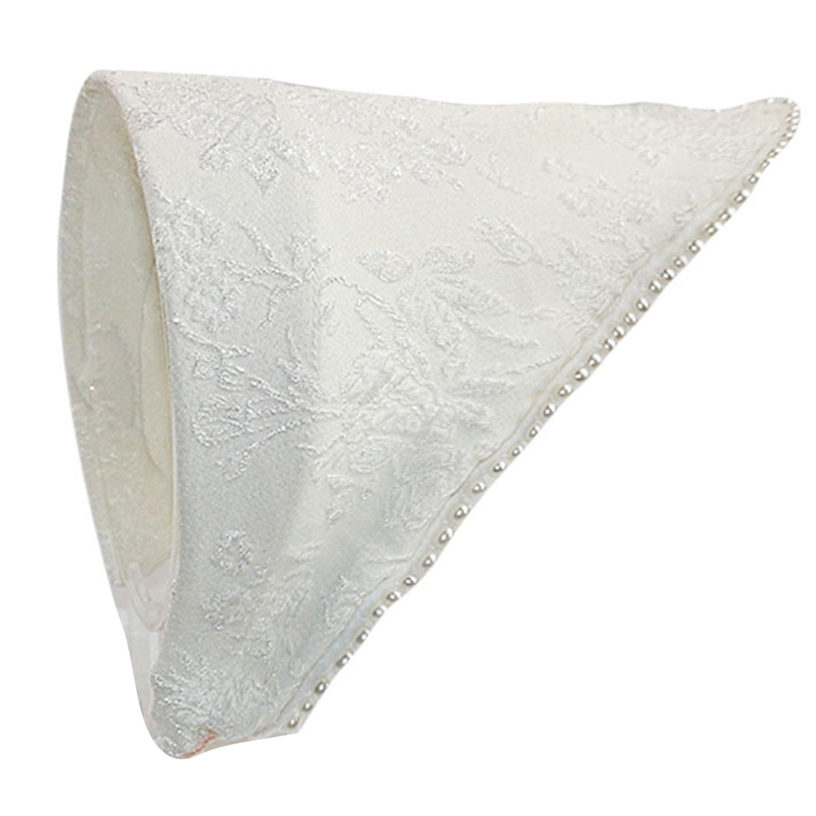 

Элегантная широкая повязка на голову с дизайном из искусственного жемчуга, регулируемый размер, модный аксессуар для женских волос белый