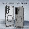 For Samsung Galaxy S26/S26 Pro Magnetic Case Honeycomb Design TPU + PC Phone Cover