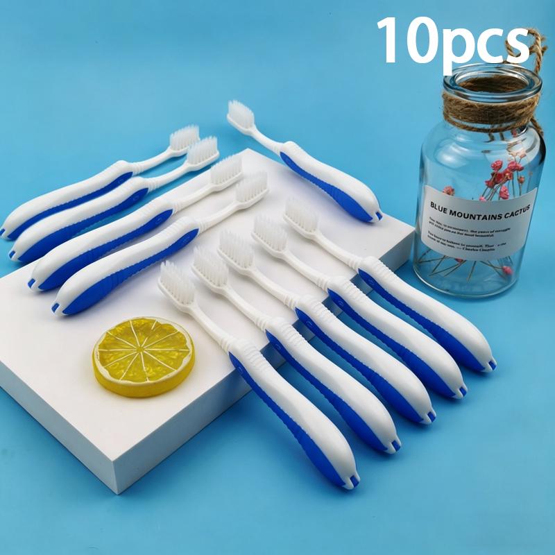 3 5 10pcs Portable Folding Toothbrush Disposable for Hygiene Oral Care Great for Business Travel Camping School Use