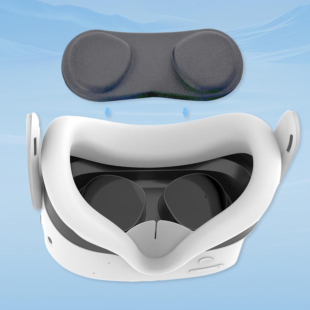 Lens Protective Cover Dustproof Lens Case Lens Cap Replacement for Meta Quest 3S/3/2/Pico4 Ultra VR Accessories